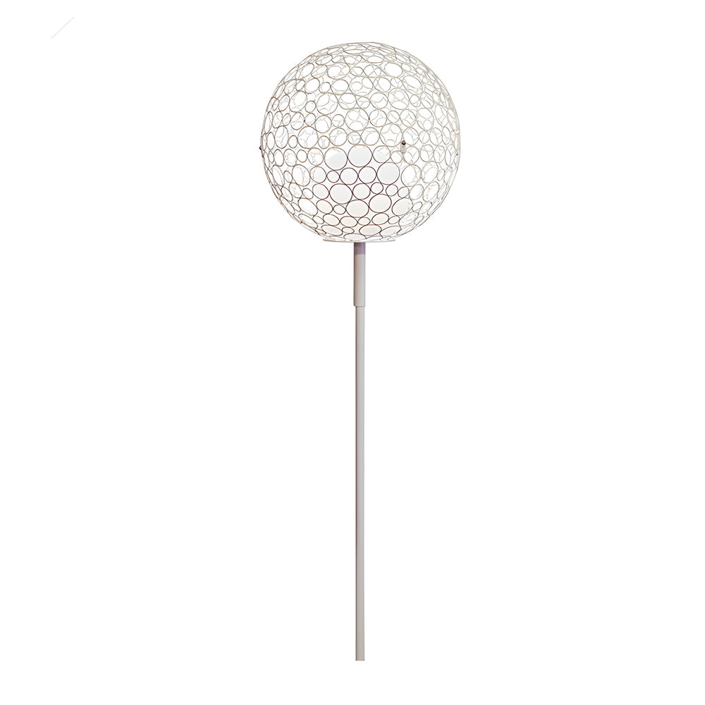1 Light Solar Dandelion Sphere Garden Stakes Outdoor Lights
