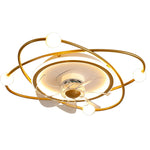 Stepless Dimming Led Nordic Ceiling Fan Light