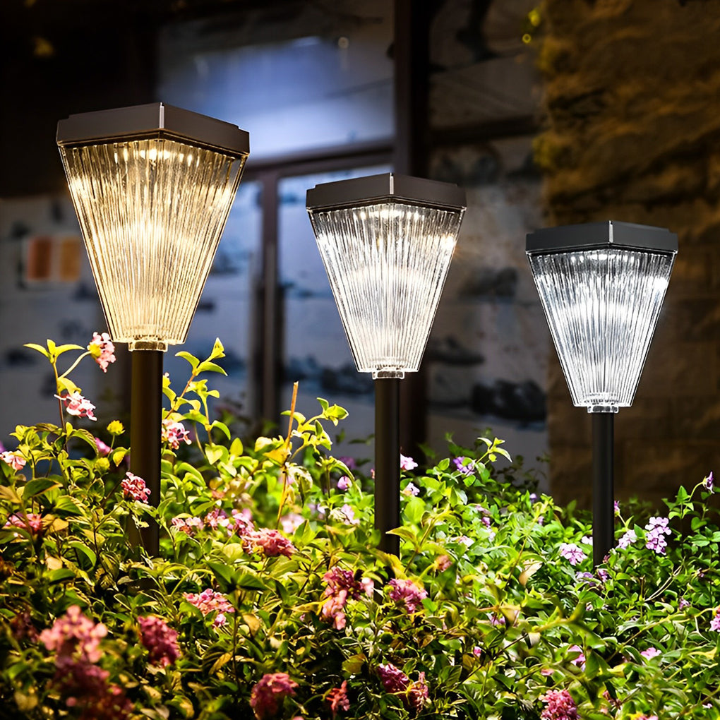 Ripple Solar Post Lights – Dimmable LED Garden & Pathway Lamps