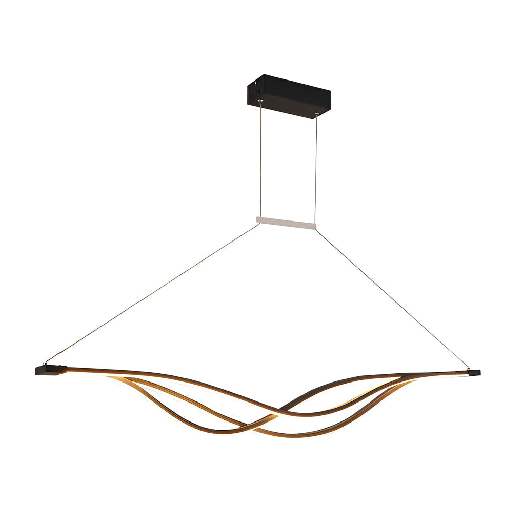 Long Waves Lines Nordic Pendant Light Ha084209