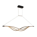 Long Waves Lines Nordic Pendant Light Ha084209