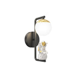 Cartoon Astronaut Decor Wall Lights Fixture Ha098346