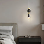 Modern Elegance Spindle Pendant Lamp