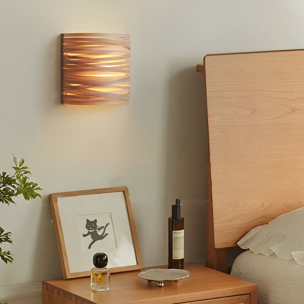 Semi Cylindrical Handmade Wall Lamp Li002348