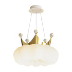 Clouds Crystal Crowns Led Pendant Light Ha083105