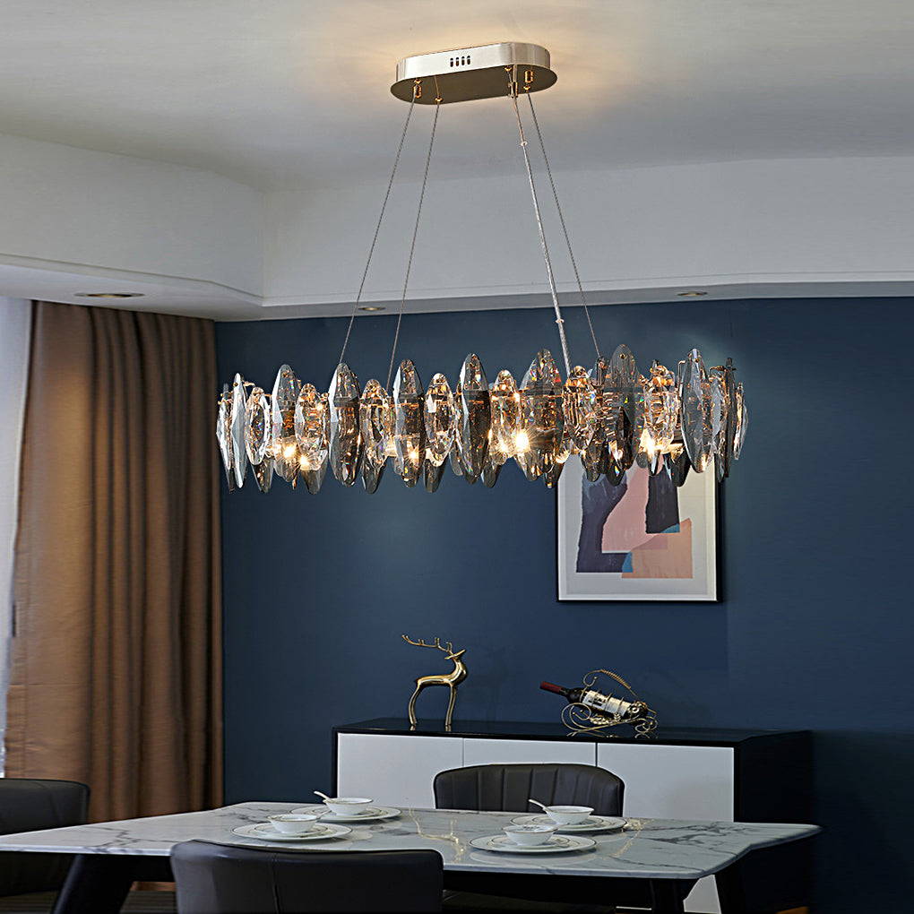 Round Led Decor Chandelier Light Ha084771