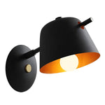 Hat Style Matte Metal Nordic Mounted Modern Wall Sconce Lighting