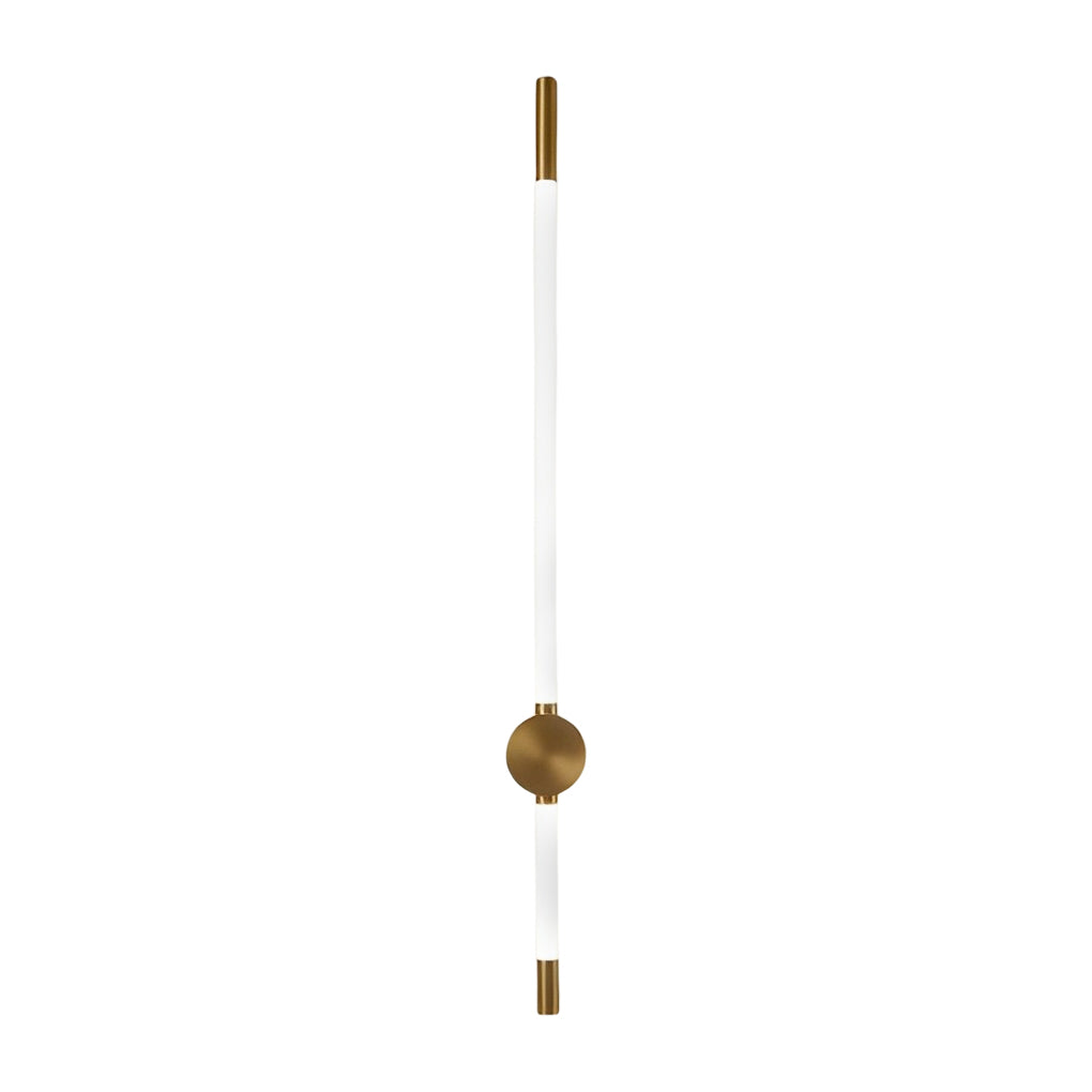 Modern LED Wall Sconce with Acrylic Shade in Black or Bronze