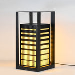 Square Lantern Shaped Led Black Pathway Lights