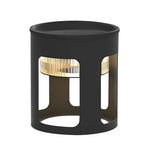 Round Solar Powered Outdoor Lights Ha080964
