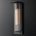 Solar Vintage Outdoor Wall Light Fixture