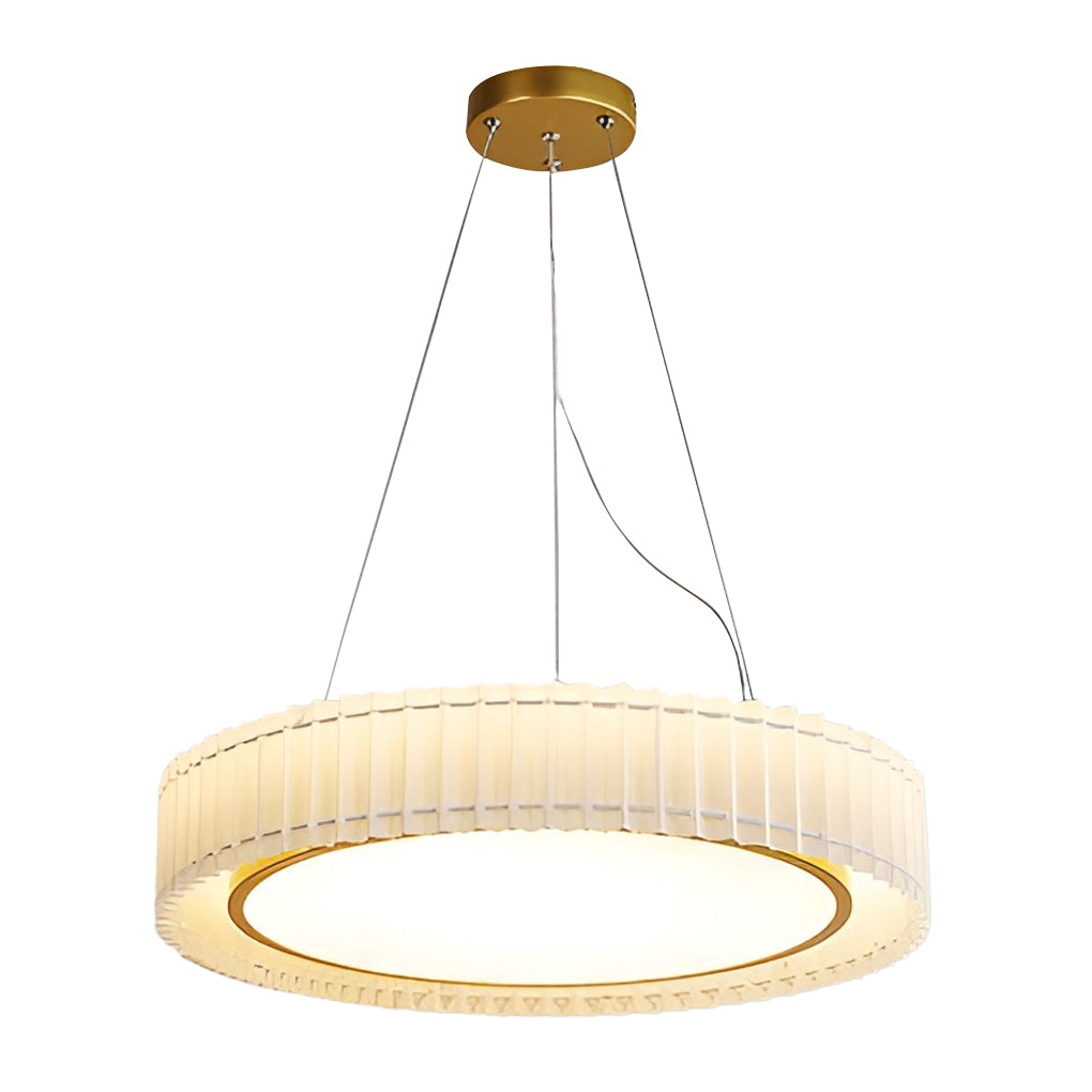 Circular Pleated Nordic Ceiling Light Li001940