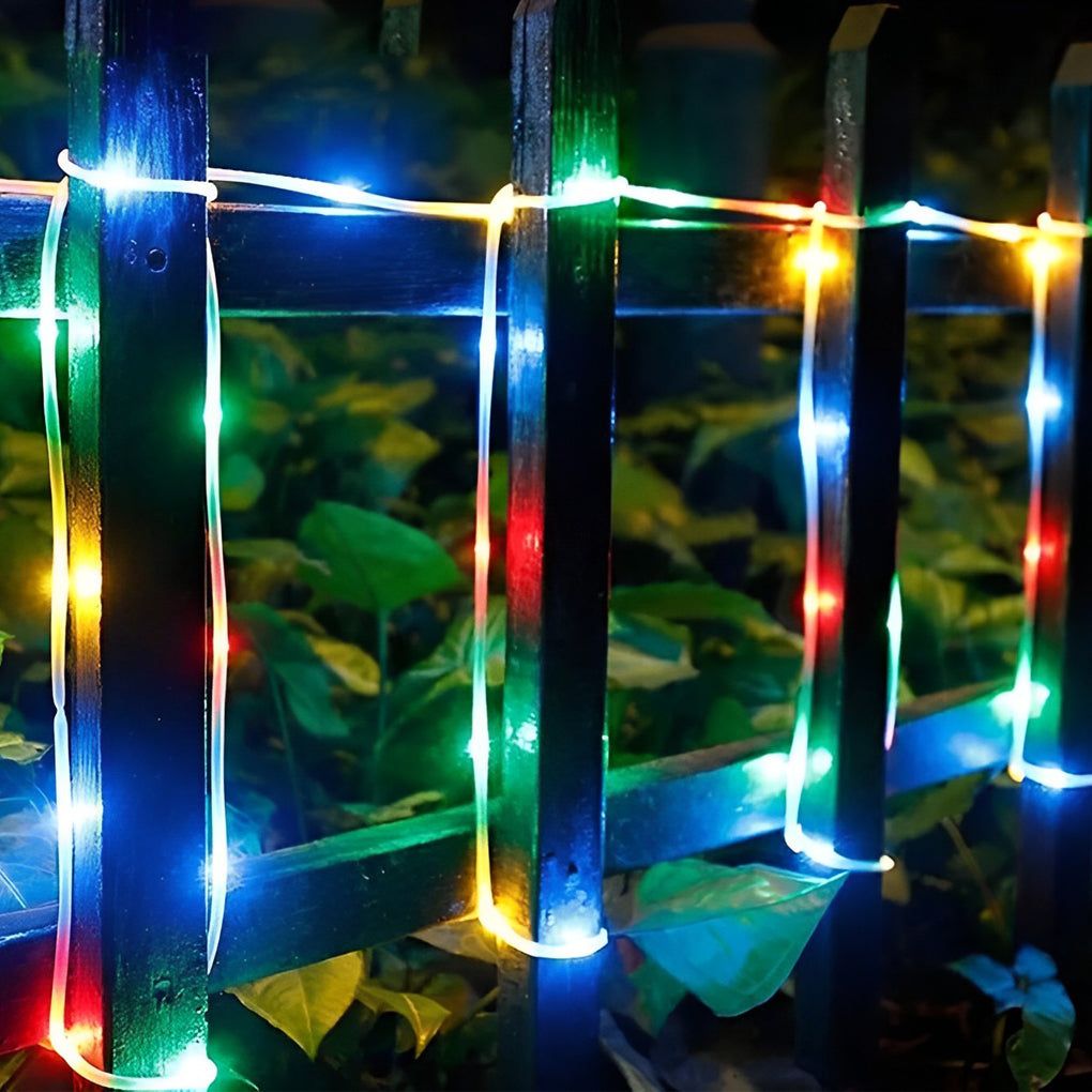 Multi Color Solar Strip Lights Ha077819