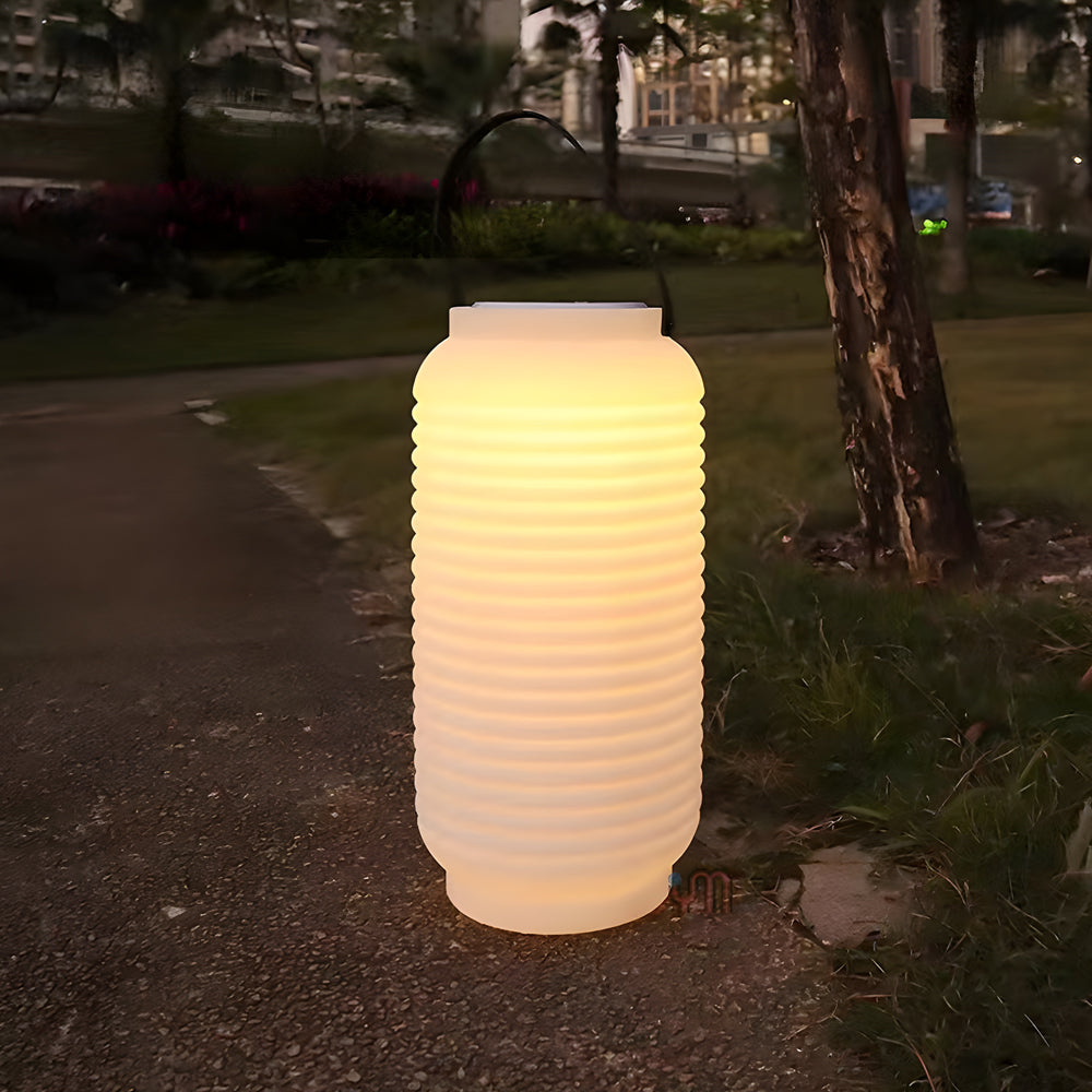 Portable Led Rgb Outdoor Sound Lantern Usb Solar