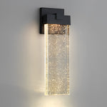 Rectangular Bubble Crystal Outdoor Wall Lamp Li002108
