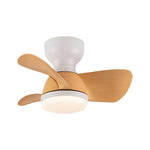 22 31 3 Blades Cute Space Saving Ceiling Fan Light With 6 Speed Remote Control