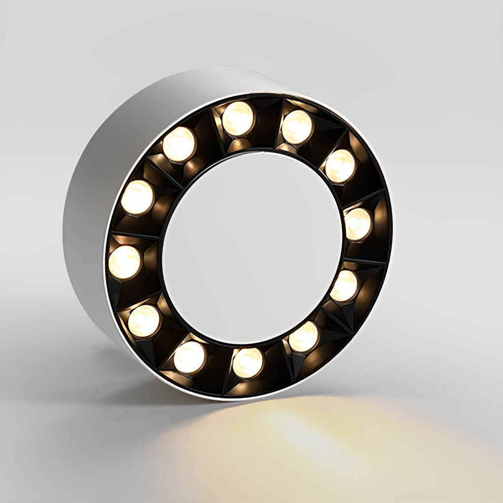 Lumina Round LED Surface Mount Downlight in White