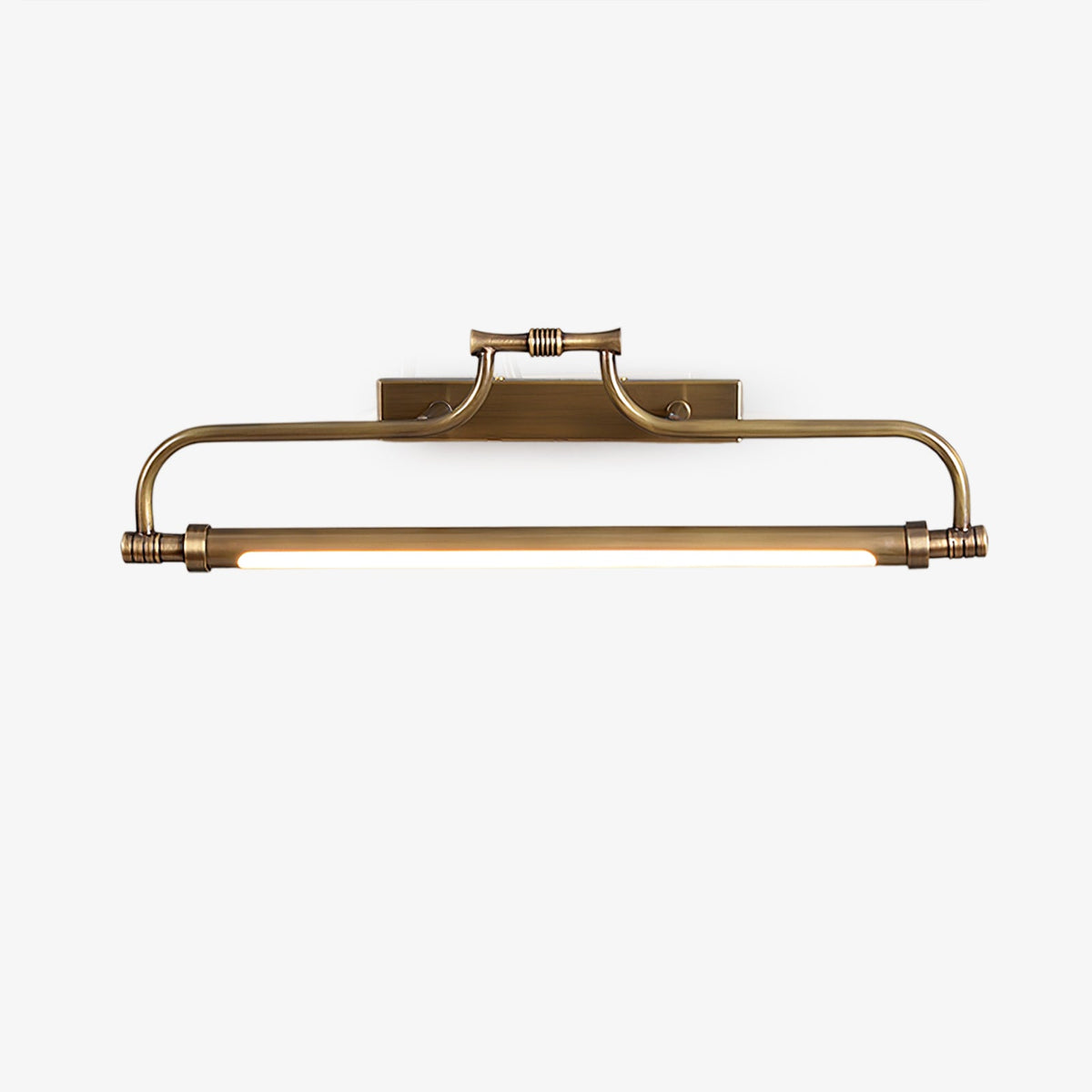 Arclore Gallery LED Wall Sconce in Antique Brass for Art and Vanity Lighting