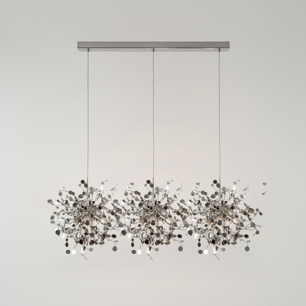 Luminex Modern Cloud Pendant Light – Designer Stainless Steel Chandelier