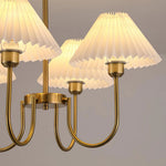 Aurelle Pleated Chandelier
