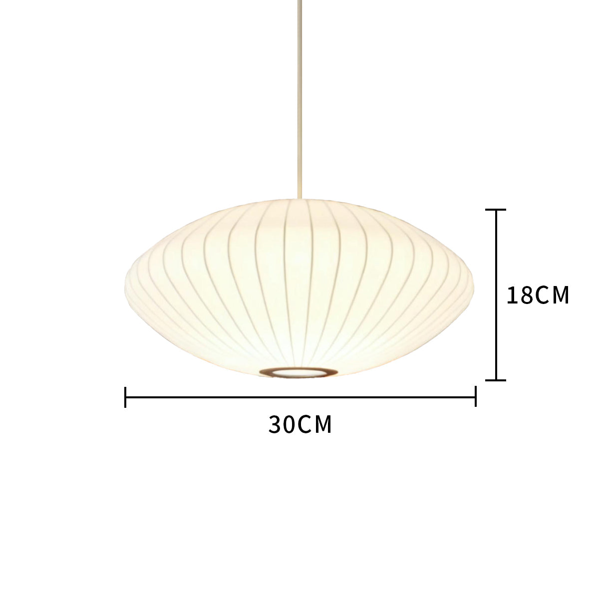 Nordic Fabric Lantern Chandelier