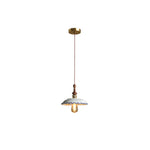 Bellaria Ceramic Pendant Light with Hand-Painted Scalloped Details