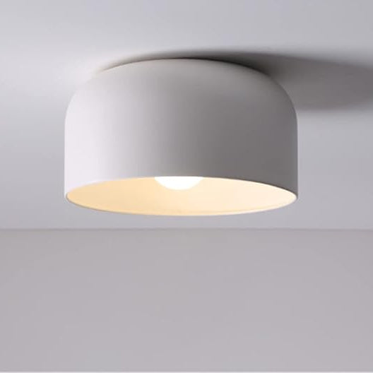 Scandinavian Round Iron Ceiling Light