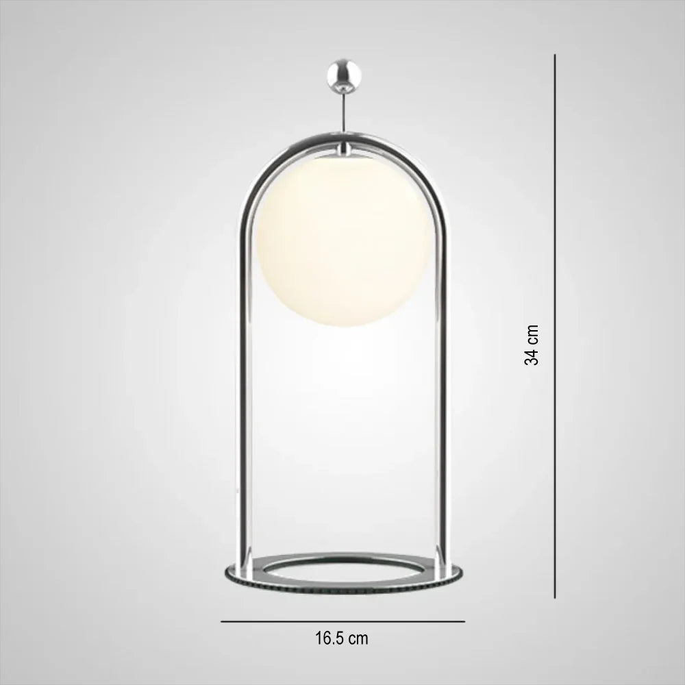 A Modern Cream Style Atmosphere Table Lamp With A Touch Of Luxury