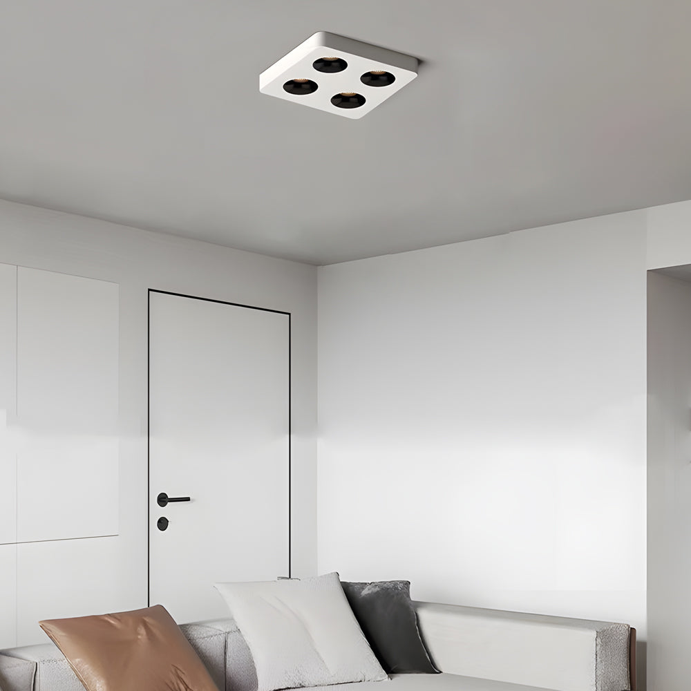 Square Led Anti Glare Flush Mount Ceiling Light