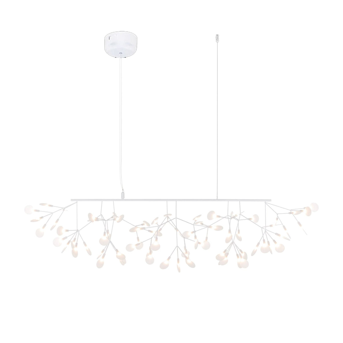 Firefly Linear LED Chandelier – Modern Acrylic Pendant Light for Dining & Living Spaces
