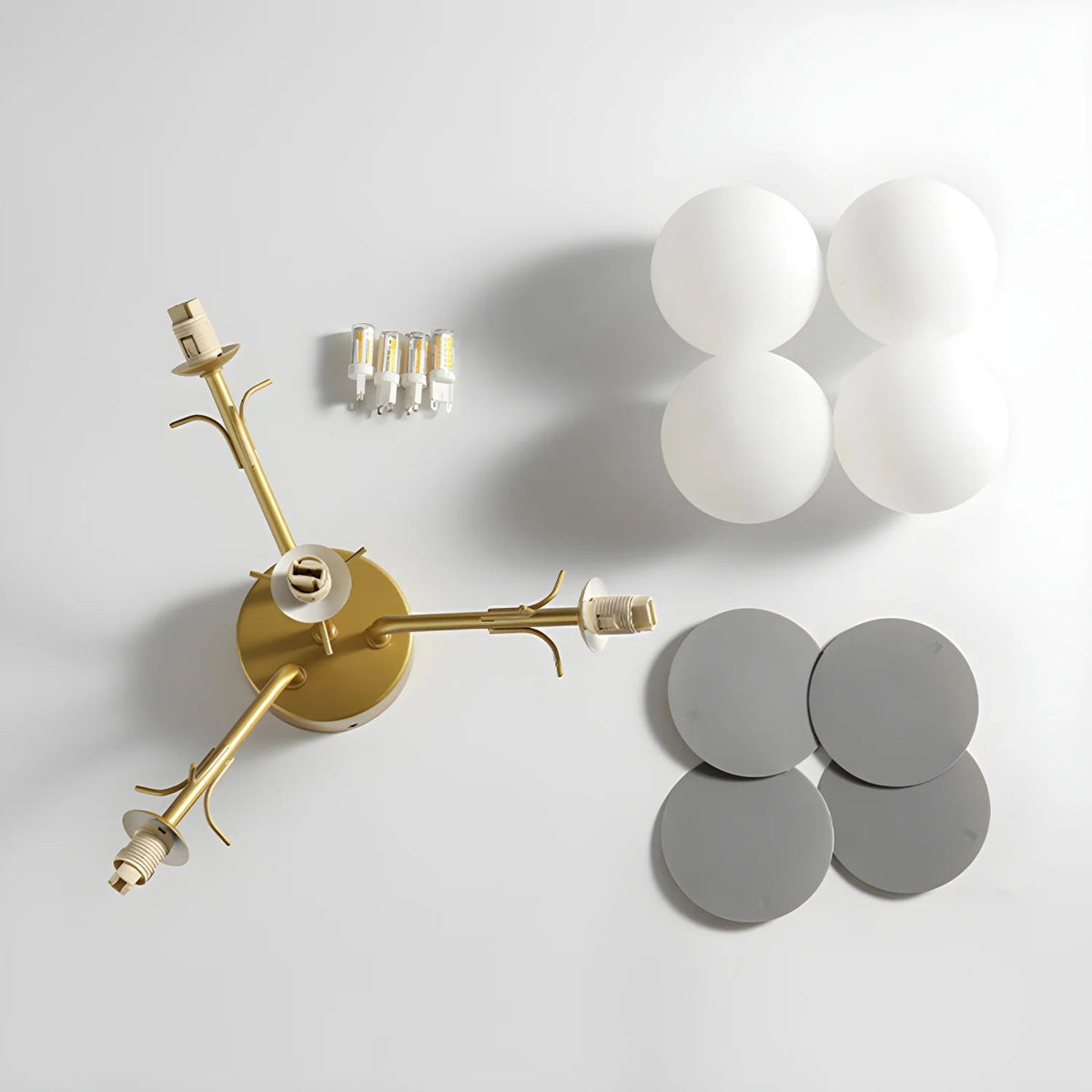 Mid Century Macaron Ceiling Light