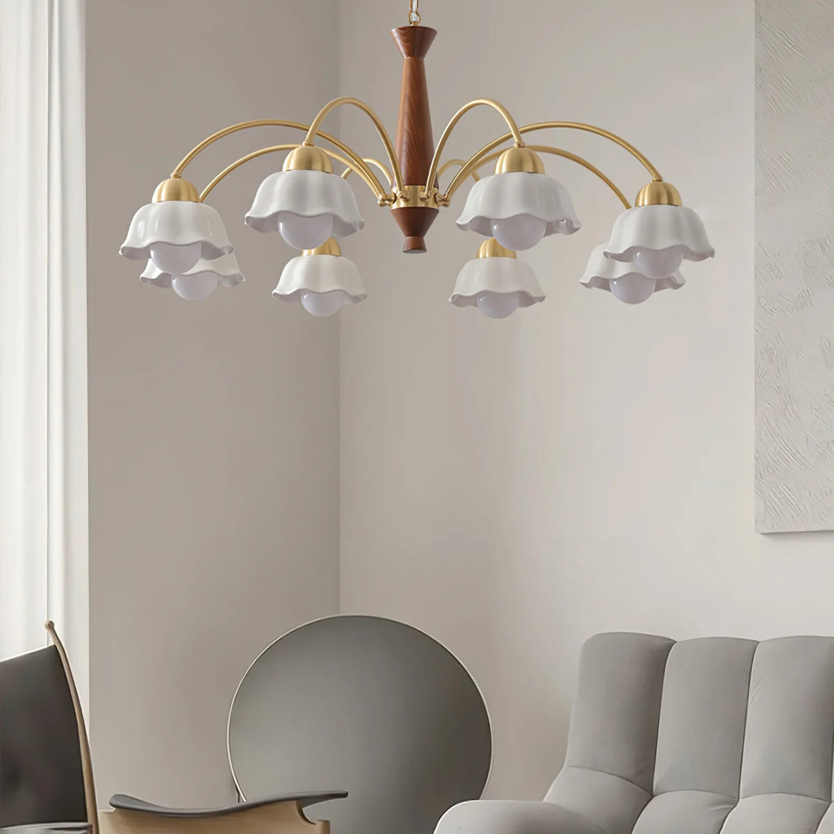 Stockholm Brass Chandelier