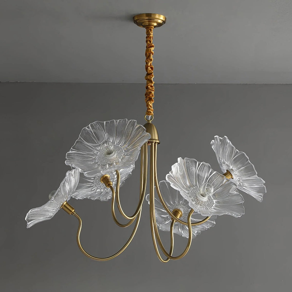 Lotus Bloom Illumination Chandelier