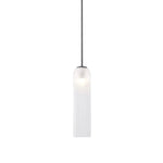 Sleek Tube Glass Pendant Light