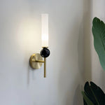 Vertical Marble Accent Wall Light