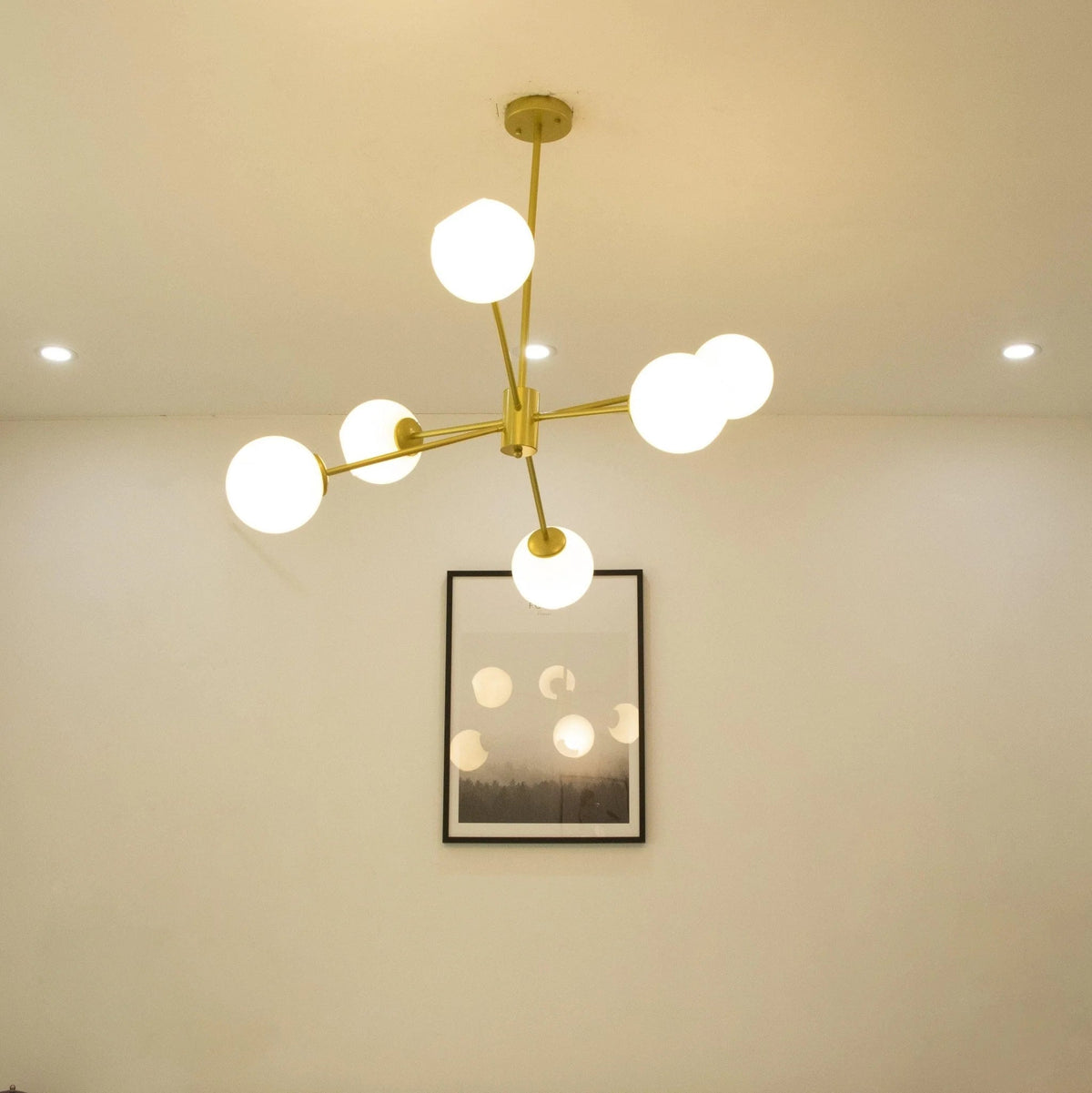 Cascade Glass Chandelier