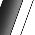 Modern Black Outdoor Wall Sconce with Integrated LED Lighting