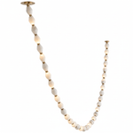 Riviere Glass Chain Chandelier – Modern Linear LED Pendant Light