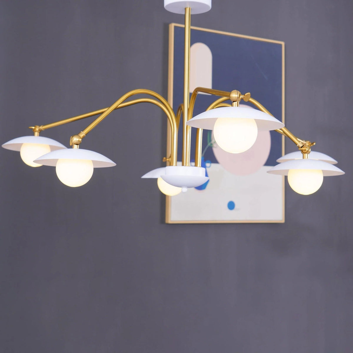 Mushroom Bloom Chandelier