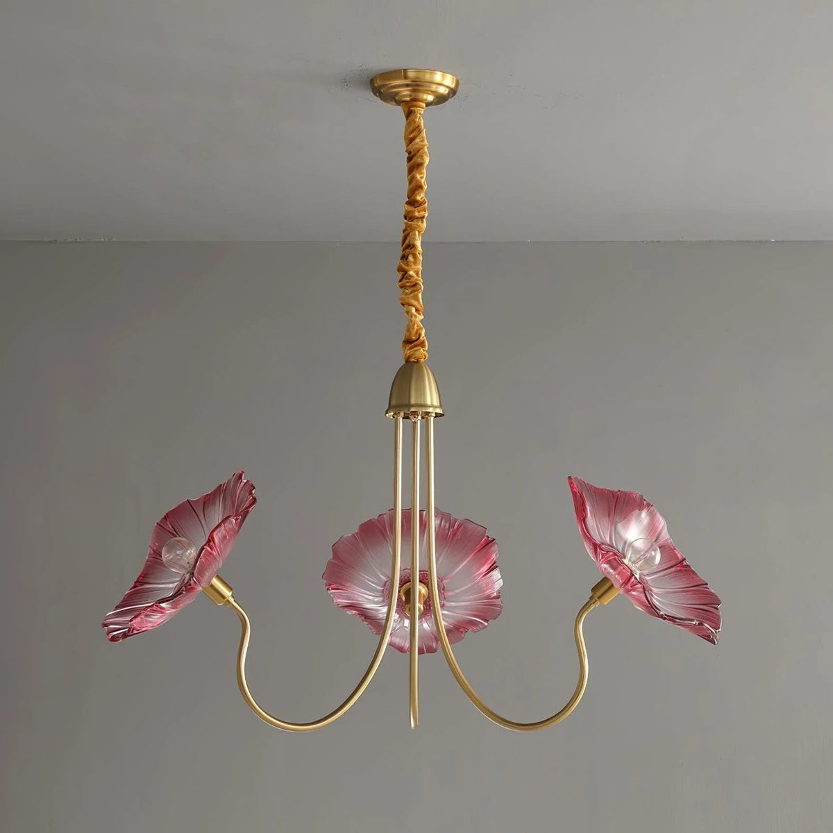 Lotus Bloom Illumination Chandelier