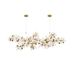 Selene Droplet Chandelier – Hand-Blown Murano Glass Pendant Light
