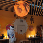 3D Planet Ball Pendant Lamp