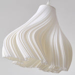 Sculptural 3D Printed Acrylic Pendant Light for Modern Interiors