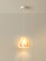 Sculptural 3D Printed Acrylic Pendant Light for Modern Interiors