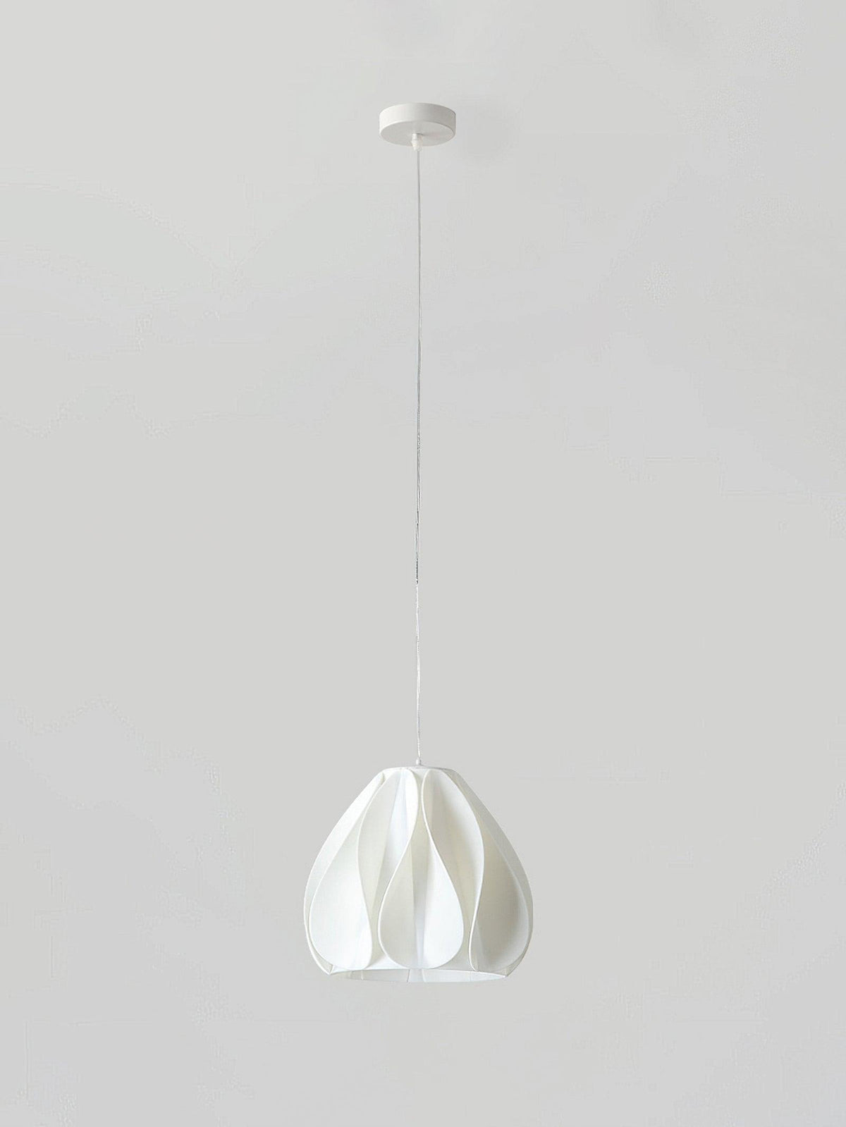Sculptural 3D Printed Acrylic Pendant Light for Modern Interiors
