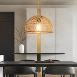 Handmade Bamboo Pendant Light Ha084061