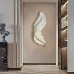 Feather Wall Lamp Art Deco LED Sconce for Modern Interiors