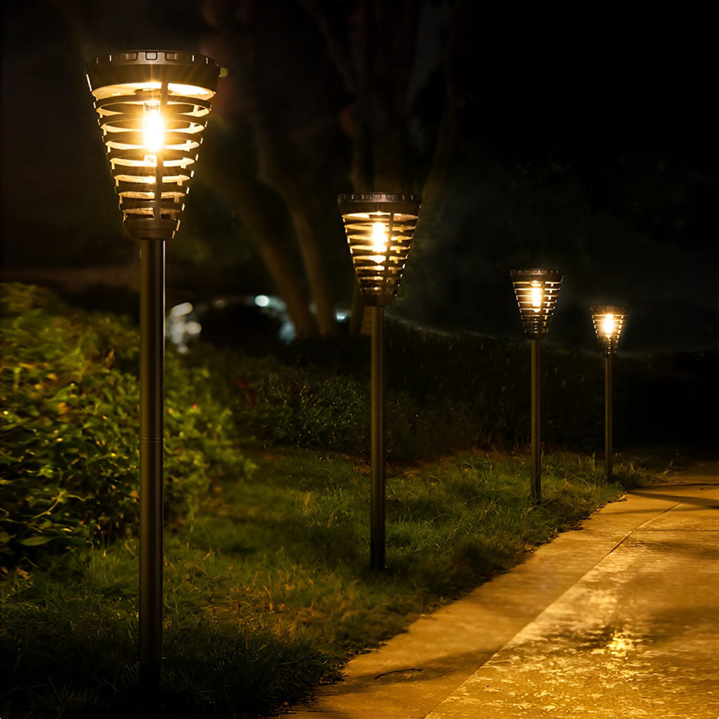 Round Solar Garden Light Ha091351
