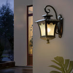 Retro Glass Lantern Wall Lamp Li002250