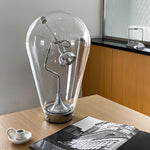 Touch Dimming Glass Bulb Desk Lamp